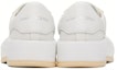 Lookbook Kasut Alexander McQueen Deck Lace Up 'Putih Beige' 711098W4UB28993
