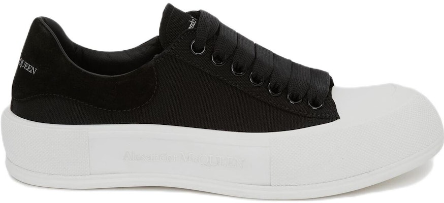 Alexander McQueen Deck Plimsoll 'Black Fashion' 707680W4MV71070 Order Alexander McQueen Deck Plimsoll 'Black Fashion' 707680W4MV71070