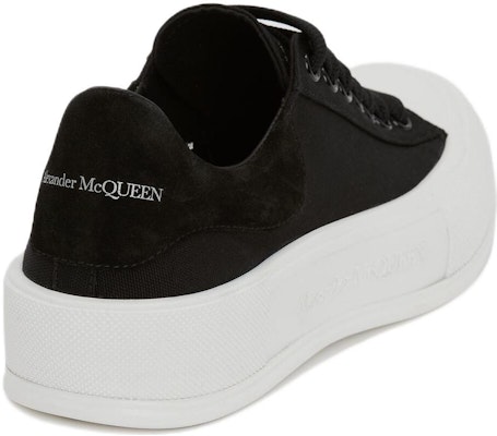 Alexander McQueen Deck Plimsoll 'Black Fashion' 707680W4MV71070 Shop Alexander McQueen Deck Plimsoll 'Black Fashion' 707680W4MV71070