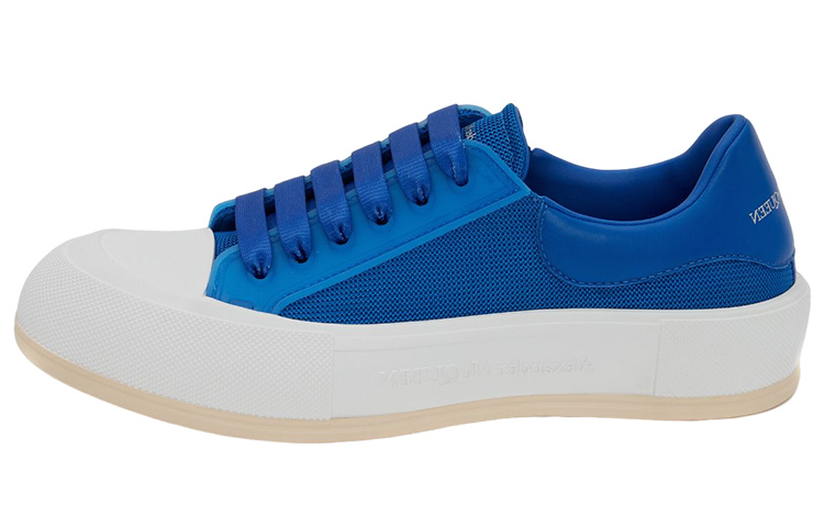 Buy 亚历山大·麦昆 甲板滑雪鞋 '电蓝' 711098-W4UB2-4596