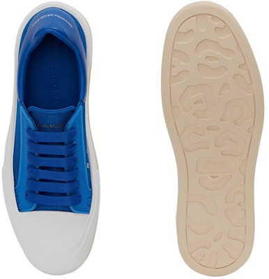 Alexander McQueen Deck Plimsoll 'Azul Eléctrico' 711098-W4UB2-4596 Shop Alexander McQueen Deck Plimsoll 'Azul Eléctrico' 711098-W4UB2-4596