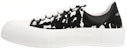 Alexander McQueen Deck Plimsoll 'Graffiti - Hitam Putih' 705199-W4TG7-9061