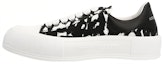 Buy Alexander McQueen Deck Plimsoll 'Graffiti - Hitam Putih' 705199-W4TG7-9061
