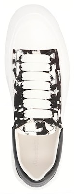 Alexander McQueen Deck Plimsoll 'Graffiti - Black White' 705199-W4TG7-9061 Shop Alexander McQueen Deck Plimsoll 'Graffiti - Black White' 705199-W4TG7-9061