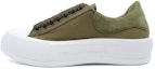 Buy Alexander McQueen Deck Plimsoll 'Khaki' 654594-W4PQ1-3227