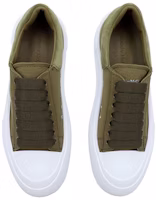 亚历山大·麦昆 khaki 甲板帆布鞋 654594-W4PQ1-3227 Lookbook 亚历山大·麦昆 khaki 甲板帆布鞋 654594-W4PQ1-3227