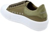Shop Alexander McQueen Deck Plimsoll 'Khaki' 654594-W4PQ1-3227