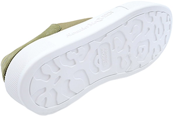 Alexander McQueen Deck Plimsoll 'Khaki' Lelaki Kasut Kasual Hijau. 654594-W4PQ1-3227 Purchase Alexander McQueen Deck Plimsoll 'Khaki' Lelaki Kasut Kasual Hijau. 654594-W4PQ1-3227