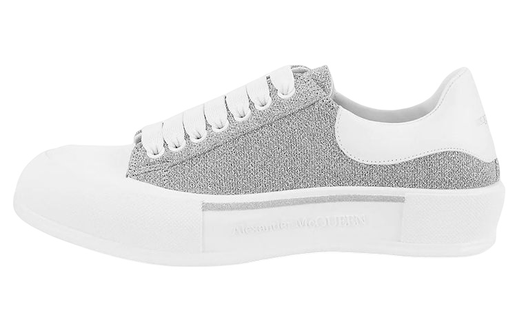Alexander McQueen Deck Plimsoll 'Metal Jacket' 682409-W4RU1-8598