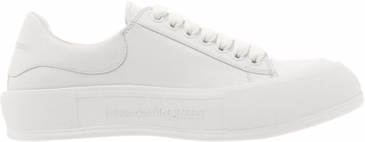 Alexander McQueen Deck Plimsoll 'Optic White' 705201-WIAB6-9065 Alexander McQueen Deck Plimsoll 'Optic White' 705201-WIAB6-9065