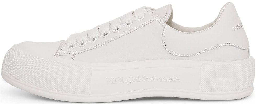 Alexander McQueen Deck Plimsoll 'Optic White' 705201-WIAB6-9065 Buy Alexander McQueen Deck Plimsoll 'Optic White' 705201-WIAB6-9065