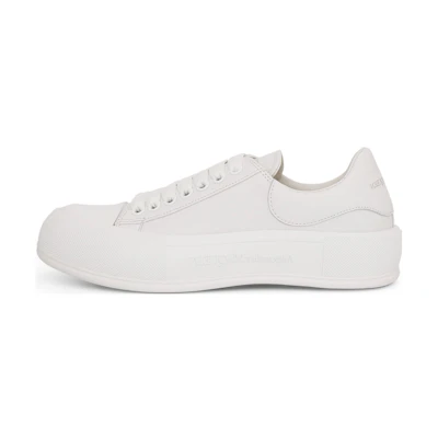 Alexander McQueen Deck Plimsoll 'Optic White'
