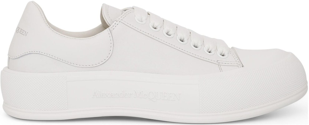 Alexander McQueen Deck Plimsoll 'Optic White' 705201-WIAB6-9065 Order Alexander McQueen Deck Plimsoll 'Optic White' 705201-WIAB6-9065