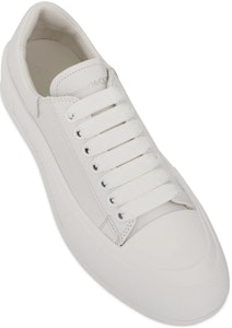 알렉산더 맥퀸 덱 플림솔 '화이트' 705201-WIAB6-9065 Purchase 알렉산더 맥퀸 덱 플림솔 '화이트' 705201-WIAB6-9065