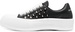 Buy Alexander McQueen Deck Plimsoll 'Bertatah - Hitam' 708083-WHT9K-1081