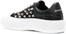 Alexander McQueen Deck Plimsoll 'Bertatah - Hitam' 708083-WHT9K-1081