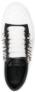 Alexander McQueen Deck Plimsoll 'Bertatah - Hitam' 708083-WHT9K-1081 Shop Alexander McQueen Deck Plimsoll 'Bertatah - Hitam' 708083-WHT9K-1081