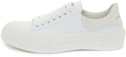 Alexander McQueen Deck Plimsoll 'White' 654594W4PQ19000 Alexander McQueen Deck Plimsoll 'White' 654594W4PQ19000