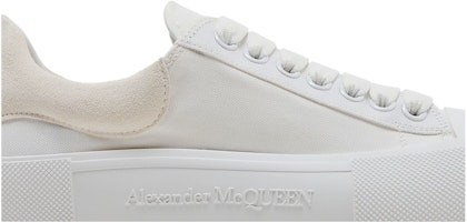 亚历山大·麦昆 白色帆布休闲鞋 707680-W4MV7-9000 Order 亚历山大·麦昆 白色帆布休闲鞋 707680-W4MV7-9000