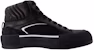 Alexander McQueen Deck Plimsoll Tinggi 'Black White' 777238-W4SS1-1070