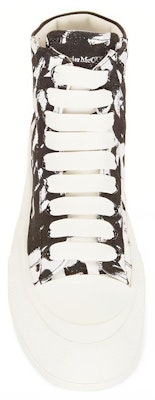 Alexander McQueen Deck Plimsoll High 'Graffiti' 705200-W4TG7-9061 Lookbook Alexander McQueen Deck Plimsoll High 'Graffiti' 705200-W4TG7-9061