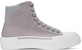 Alexander McQueen Deck Plimsoll Tinggi 'Kelabu' 667816W4MVH1497