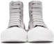 Lookbook Alexander McQueen Deck Plimsoll Tinggi 'Kelabu' 667816W4MVH1497
