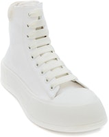 Alexander McQueen Deck Plimsoll High 'Blanco' zapatillas. 667816-W4MV7-9000 Lookbook Alexander McQueen Deck Plimsoll High 'Blanco' zapatillas. 667816-W4MV7-9000