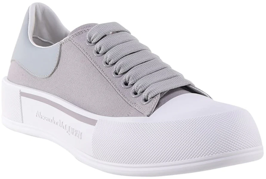 Alexander McQueen Deck Plimsoll Low 'Lilac Grey' 654594W4MVH1497 Lookbook Alexander McQueen Deck Plimsoll Low 'Lilac Grey' 654594W4MVH1497