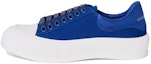 Buy Alexander McQueen Deck Plimsoll Low 'Biru Laut' 654594-W4PQ1-4282