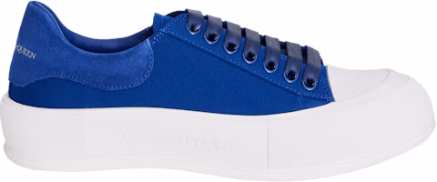 Alexander McQueen Deck Plimsoll Low 'Navy' 654594-W4PQ1-4282 Alexander McQueen Deck Plimsoll Low 'Navy' 654594-W4PQ1-4282