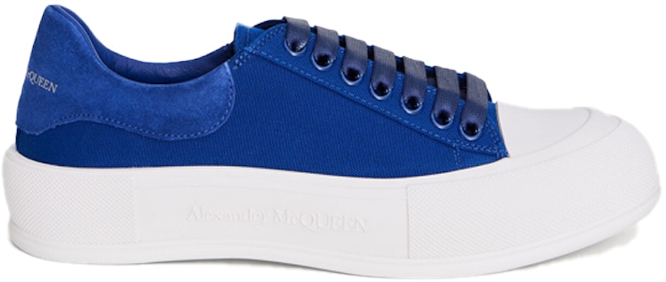 Alexander McQueen Deck Plimsoll Low 'Navy' 654594-W4PQ1-4282 Order Alexander McQueen Deck Plimsoll Low 'Navy' 654594-W4PQ1-4282