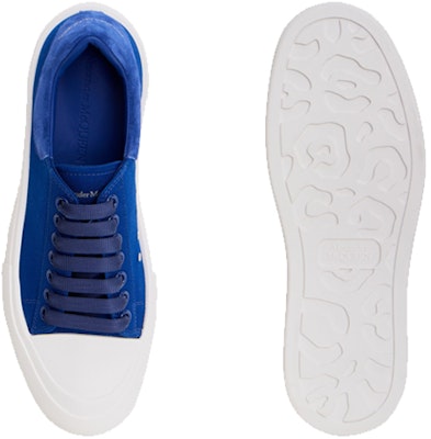 Alexander McQueen Deck Plimsoll Low 'Navy' 654594-W4PQ1-4282 Purchase Alexander McQueen Deck Plimsoll Low 'Navy' 654594-W4PQ1-4282