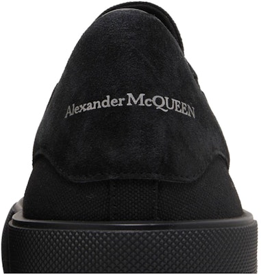 Alexander McQueen Deck Plimsoll Low 'Triple Black' 654594W4MV71000 Sizing Alexander McQueen Deck Plimsoll Low 'Triple Black' 654594W4MV71000
