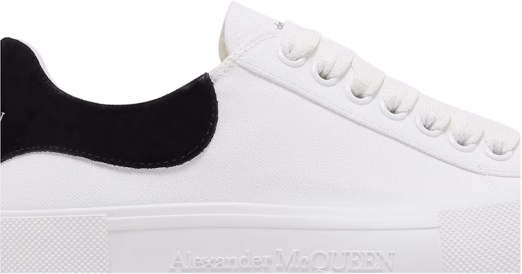 Alexander McQueen Deck Plimsoll Low 'Putih Hitam' 654594-W4MV7-9061 Order Alexander McQueen Deck Plimsoll Low 'Putih Hitam' 654594-W4MV7-9061