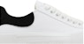 Alexander McQueen Deck Plimsoll Low 'Putih Hitam' 654594W4MV79061