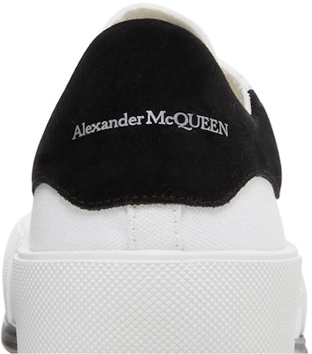 Alexander McQueen Deck Plimsoll Low 'White Black' 654594W4MV79061 Sizing Alexander McQueen Deck Plimsoll Low 'White Black' 654594W4MV79061