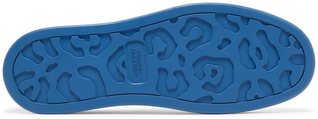 Alexander McQueen Deck Plimsoll Rendah 'Putih Biru' 654594-W4MV7-9255 Shop Alexander McQueen Deck Plimsoll Rendah 'Putih Biru' 654594-W4MV7-9255