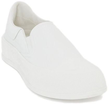 亞歷山大·麥昆 Deck 舒適耐磨 時尚板鞋 男款 雪白 Lookbook 亞歷山大·麥昆 Deck 舒適耐磨 時尚板鞋 男款 雪白