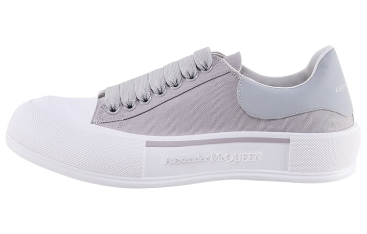 Alexander McQueen Deck Plimsoll Low 'Lilac Grey' 654594W4MVH1497