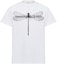 Buy Alexander McQueen Dragonfly White/Black Animal Print T-Shirt 776328-QTAAI-0909