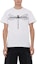 Details for Alexander McQueen Dragonfly White/Black Animal Print T-Shirt 776328-QTAAI-0909