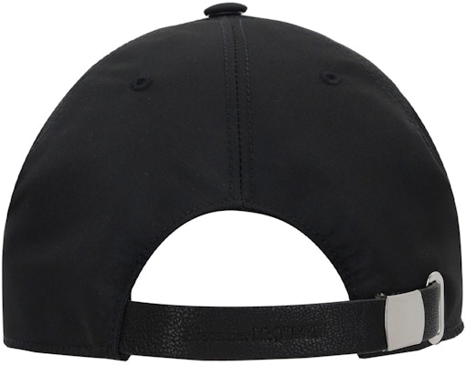 알렉산더 맥퀸 자수 로고 블랙 남성용 베이스볼 캡 캐주얼 스타일 7272254404Q1074 Shop 알렉산더 맥퀸 자수 로고 블랙 남성용 베이스볼 캡 캐주얼 스타일 7272254404Q1074