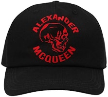 Alexander McQueen Fashion Casual Black Baseball Cap 6802474105Q1074 Alexander McQueen Fashion Casual Black Baseball Cap 6802474105Q1074