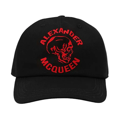 Alexander McQueen Fashion Casual Black Baseball Cap 6802474105Q1074