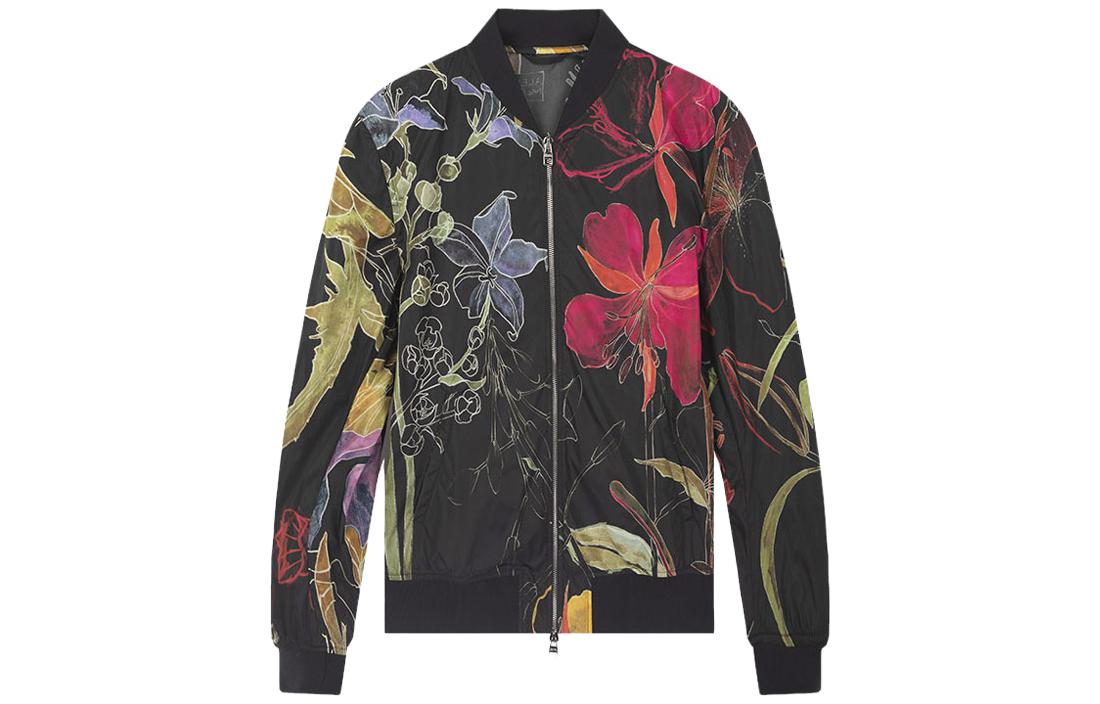 Alexander McQueen Floral Print Zip Lightweight Jacket Men’s Multicolor 615633-QPR52-1004