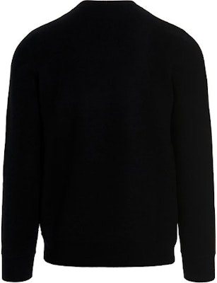 알렉산더 맥퀸 FW21 블랙 로고 울 크루넥 스웨터. 689556-Q1XDV-1001 Lookbook 알렉산더 맥퀸 FW21 블랙 로고 울 크루넥 스웨터. 689556-Q1XDV-1001