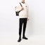 Lookbook Alexander McQueen FW21 Beige Graphic Loose Fit Crewneck Sweatshirt Mens. 664680-QRX55-9545