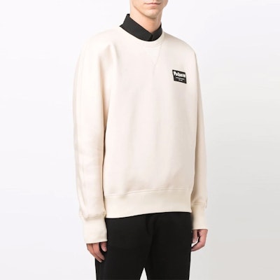 Alexander McQueen FW21 Beige Graphic Loose Fit Crewneck Sweatshirt Mens. 664680-QRX55-9545 Shop Alexander McQueen FW21 Beige Graphic Loose Fit Crewneck Sweatshirt Mens. 664680-QRX55-9545