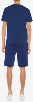 알렉산더 맥퀸 FW21 블루 레터 자수 쇼츠 662588-QRZ74-0903 Shop 알렉산더 맥퀸 FW21 블루 레터 자수 쇼츠 662588-QRZ74-0903